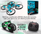 DRON Y MOTO, DOS EN UNO, DIVERSIÓN A LO GRANDE